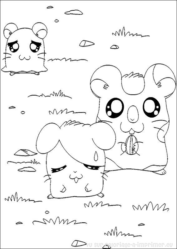 Página para colorir: Hamtaro (desenhos animados) #40188 - Páginas para Colorir Imprimíveis Gratuitamente