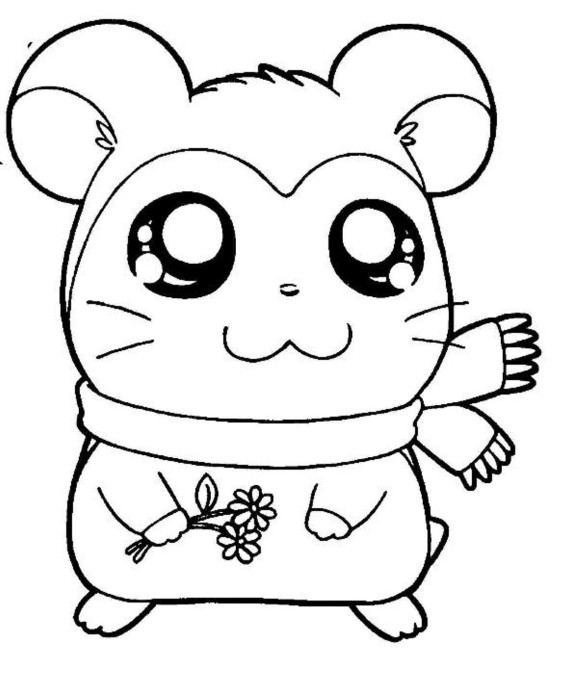 Página para colorir: Hamtaro (desenhos animados) #40204 - Páginas para Colorir Imprimíveis Gratuitamente