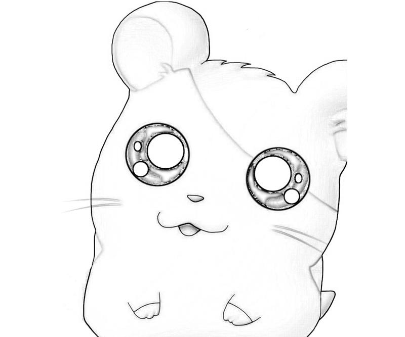 Página para colorir: Hamtaro (desenhos animados) #40209 - Páginas para Colorir Imprimíveis Gratuitamente