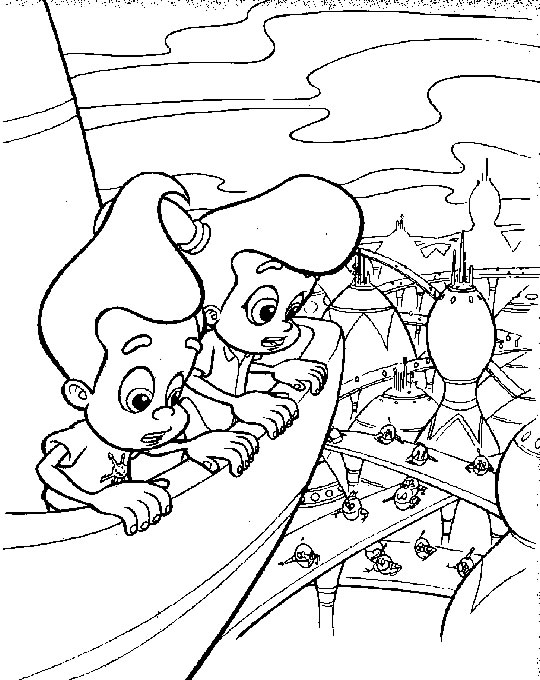 Página para colorir: Jimmy Neutron (desenhos animados) #48897 - Páginas para Colorir Imprimíveis Gratuitamente