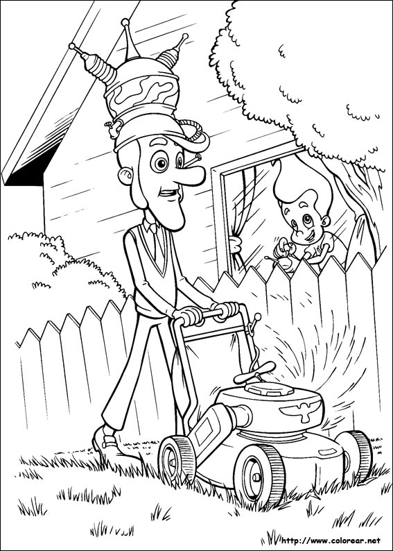Página para colorir: Jimmy Neutron (desenhos animados) #49041 - Páginas para Colorir Imprimíveis Gratuitamente