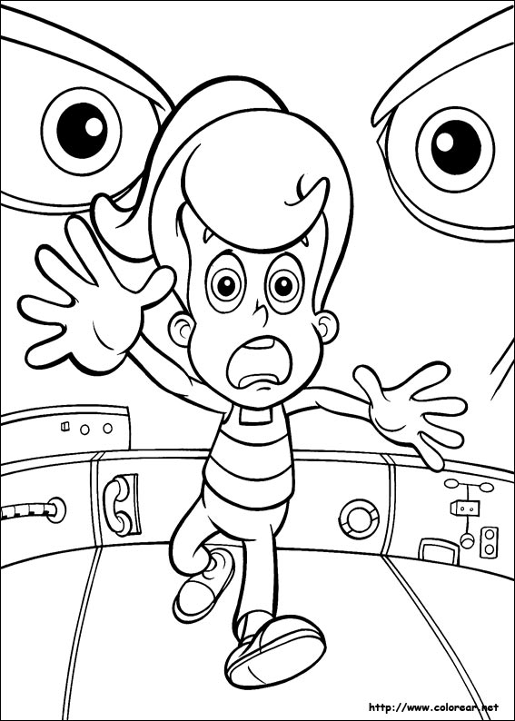 Página para colorir: Jimmy Neutron (desenhos animados) #49049 - Páginas para Colorir Imprimíveis Gratuitamente