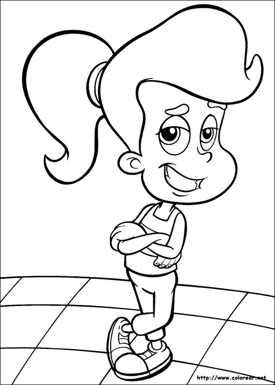 Página para colorir: Jimmy Neutron (desenhos animados) #49053 - Páginas para Colorir Imprimíveis Gratuitamente