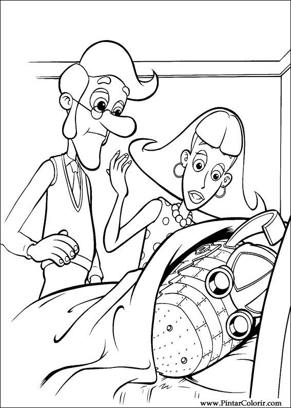 Página para colorir: Jimmy Neutron (desenhos animados) #49054 - Páginas para Colorir Imprimíveis Gratuitamente