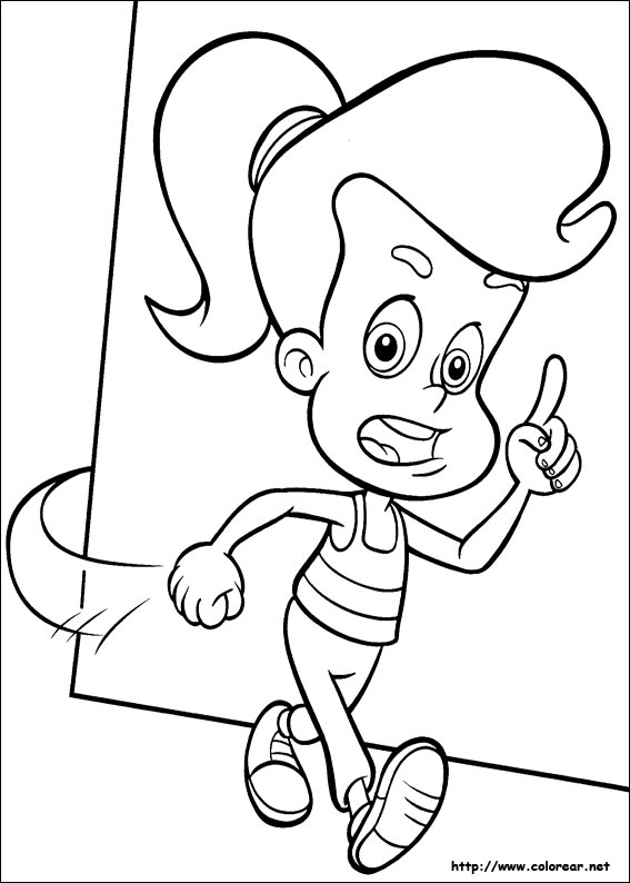 Página para colorir: Jimmy Neutron (desenhos animados) #49058 - Páginas para Colorir Imprimíveis Gratuitamente