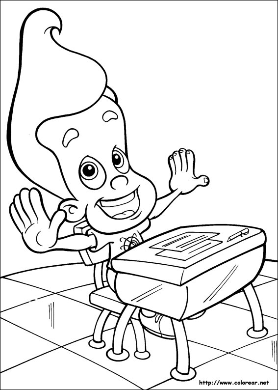 Página para colorir: Jimmy Neutron (desenhos animados) #49071 - Páginas para Colorir Imprimíveis Gratuitamente