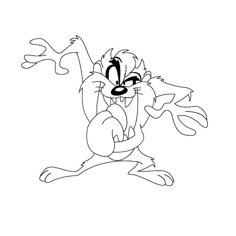 Página para colorir: Looney Tunes (desenhos animados) #39197 - Páginas para Colorir Imprimíveis Gratuitamente