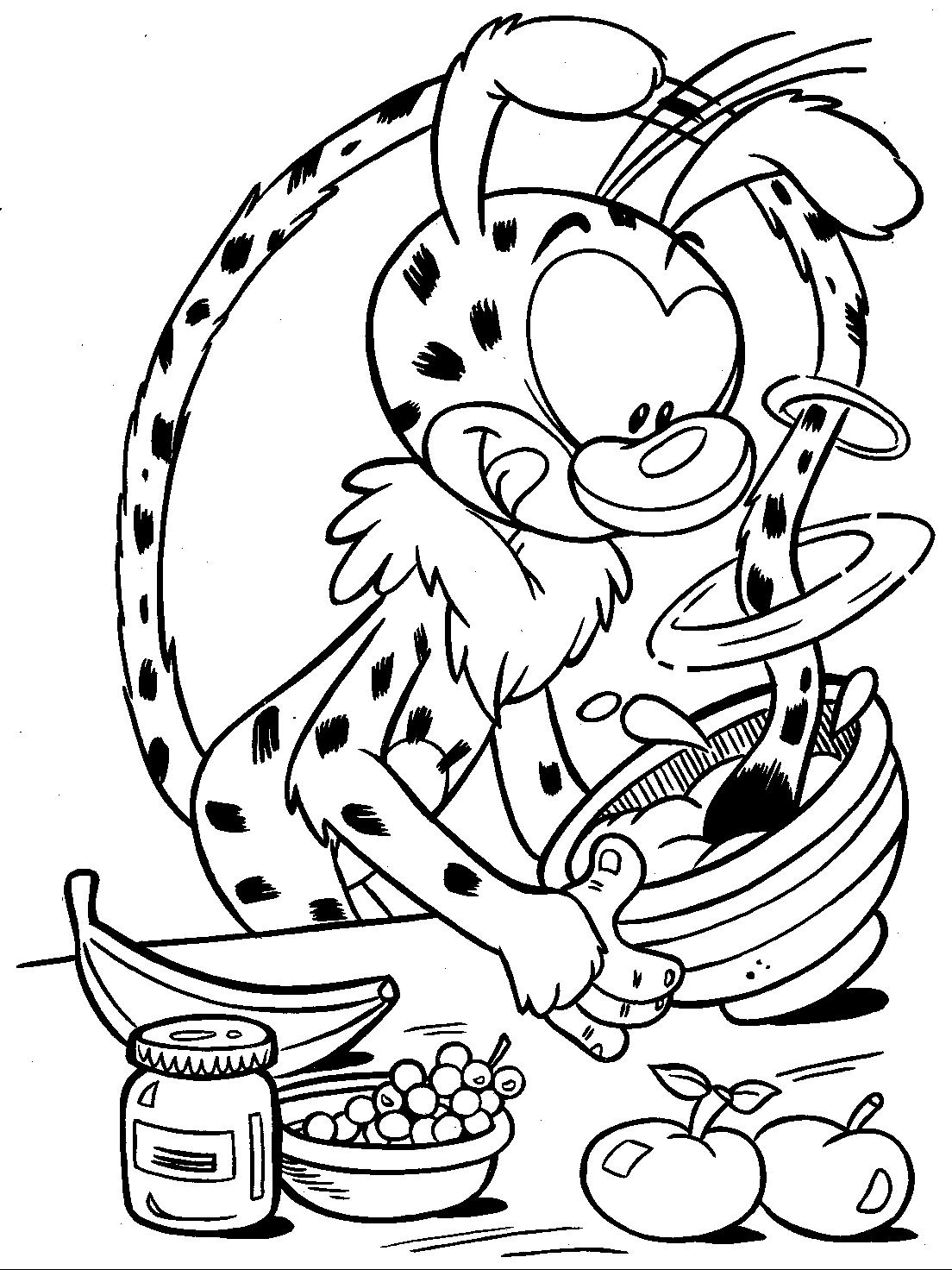 Página para colorir: marsupilami (desenhos animados) #50091 - Páginas para Colorir Imprimíveis Gratuitamente