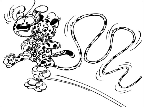 Página para colorir: marsupilami (desenhos animados) #50099 - Páginas para Colorir Imprimíveis Gratuitamente