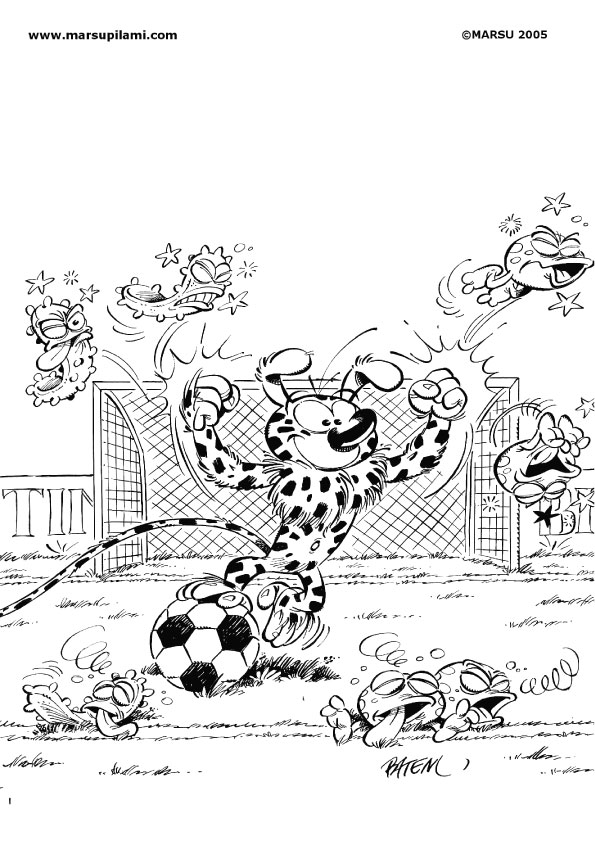 Página para colorir: marsupilami (desenhos animados) #50142 - Páginas para Colorir Imprimíveis Gratuitamente