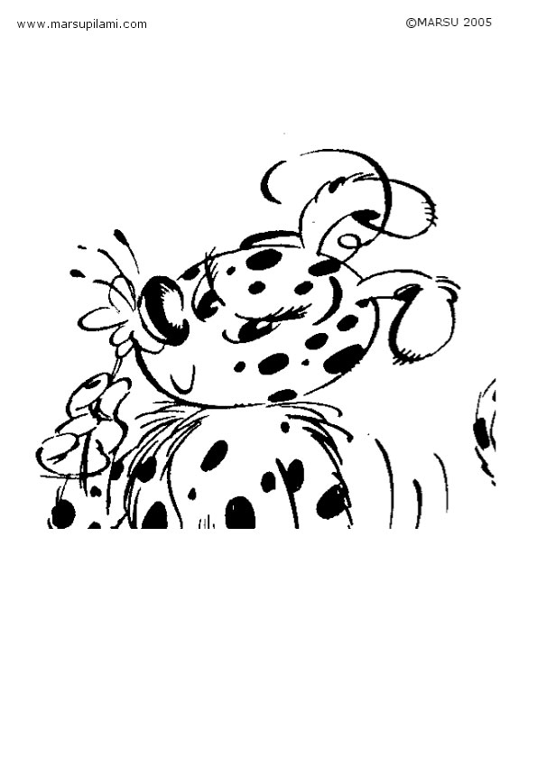 Página para colorir: marsupilami (desenhos animados) #50174 - Páginas para Colorir Imprimíveis Gratuitamente