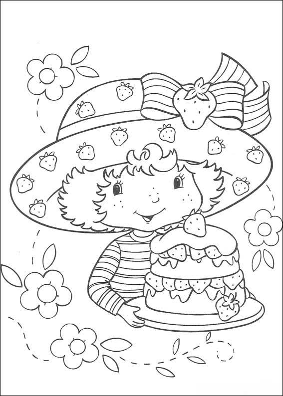 Página para colorir: Moranguinho / Moranguinho (desenhos animados) #35521 - Páginas para Colorir Imprimíveis Gratuitamente