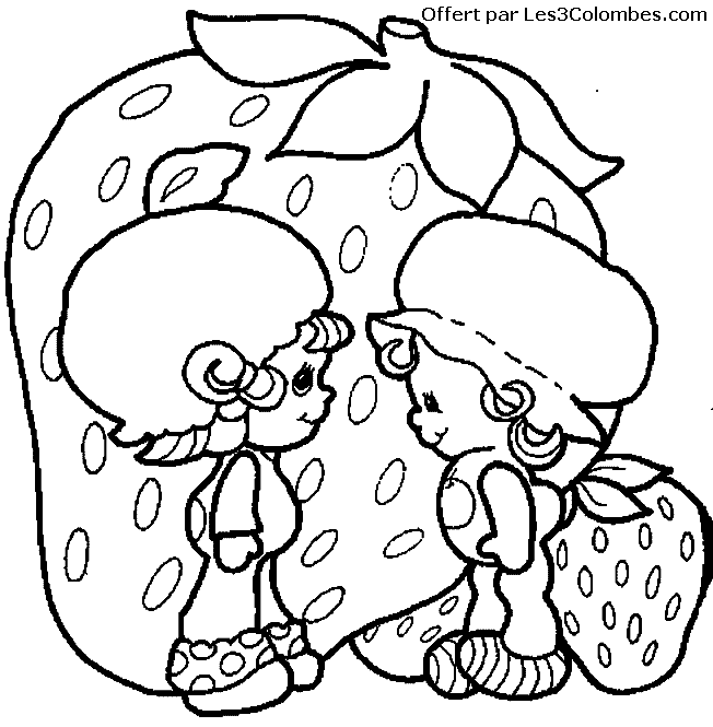 Página para colorir: Moranguinho / Moranguinho (desenhos animados) #35643 - Páginas para Colorir Imprimíveis Gratuitamente