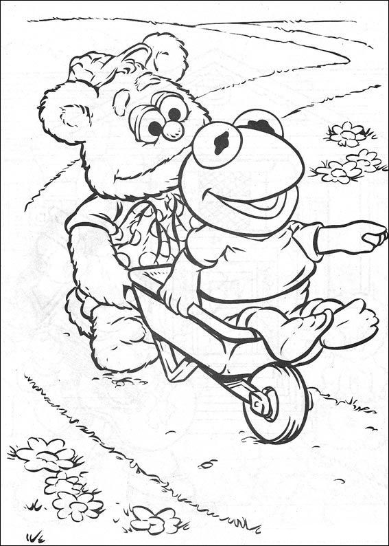 Página para colorir: muppets (desenhos animados) #31886 - Páginas para Colorir Imprimíveis Gratuitamente