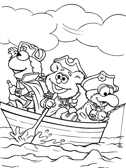 Página para colorir: muppets (desenhos animados) #31911 - Páginas para Colorir Imprimíveis Gratuitamente