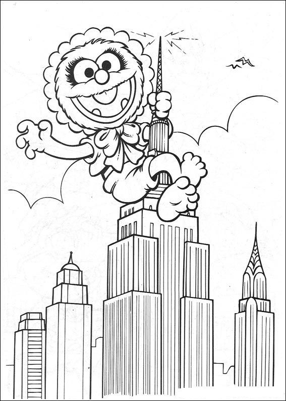 Página para colorir: muppets (desenhos animados) #31954 - Páginas para Colorir Imprimíveis Gratuitamente