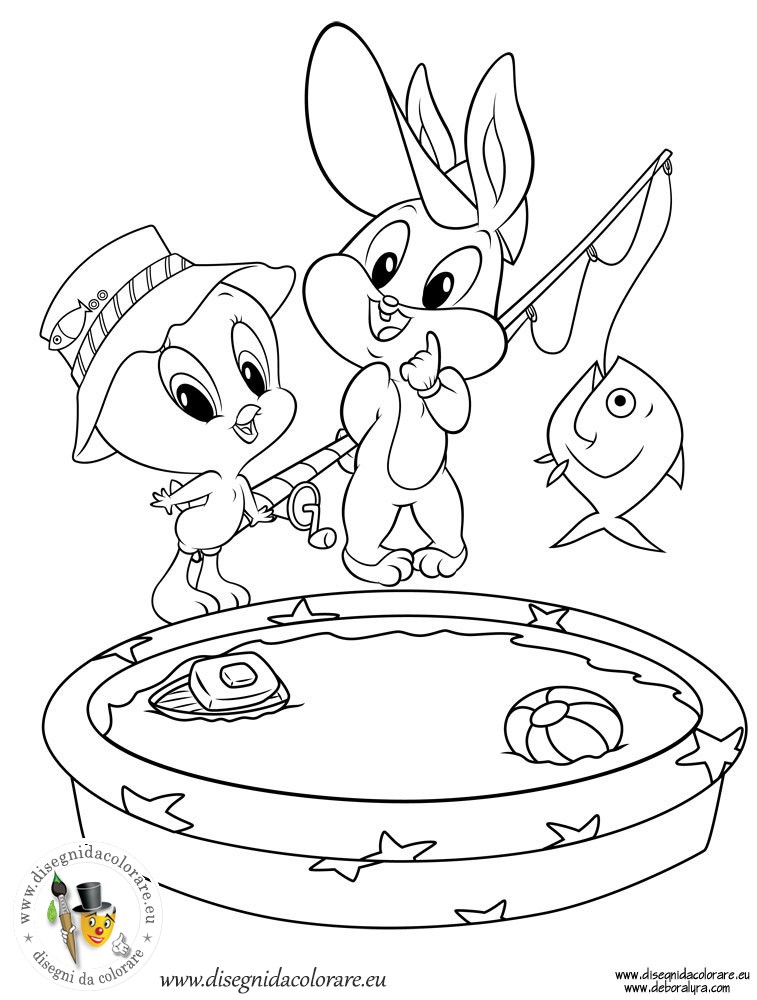 Página para colorir: músicas de bebê looney (desenhos animados) #26541 - Páginas para Colorir Imprimíveis Gratuitamente