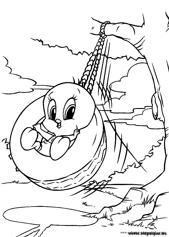 Página para colorir: músicas de bebê looney (desenhos animados) #26548 - Páginas para Colorir Imprimíveis Gratuitamente