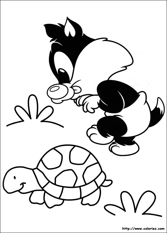 Página para colorir: músicas de bebê looney (desenhos animados) #26599 - Páginas para Colorir Imprimíveis Gratuitamente