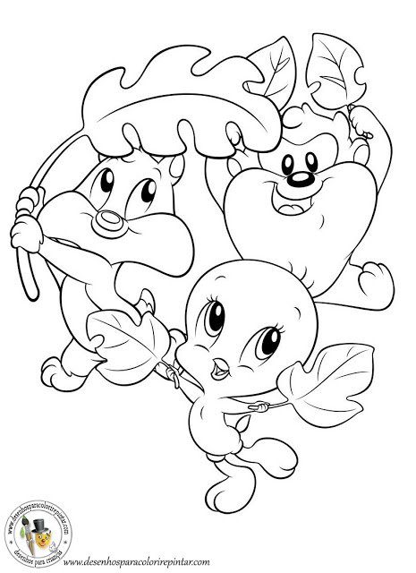 Página para colorir: músicas de bebê looney (desenhos animados) #26633 - Páginas para Colorir Imprimíveis Gratuitamente
