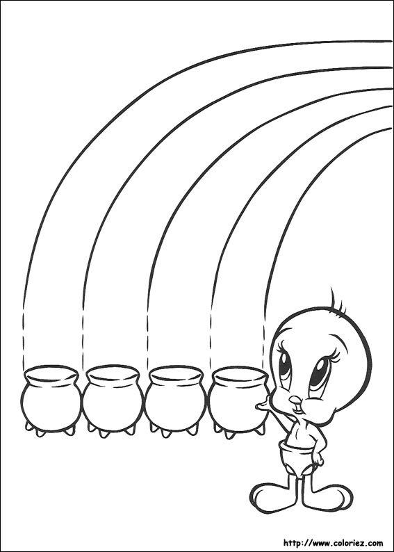 Página para colorir: músicas de bebê looney (desenhos animados) #26640 - Páginas para Colorir Imprimíveis Gratuitamente