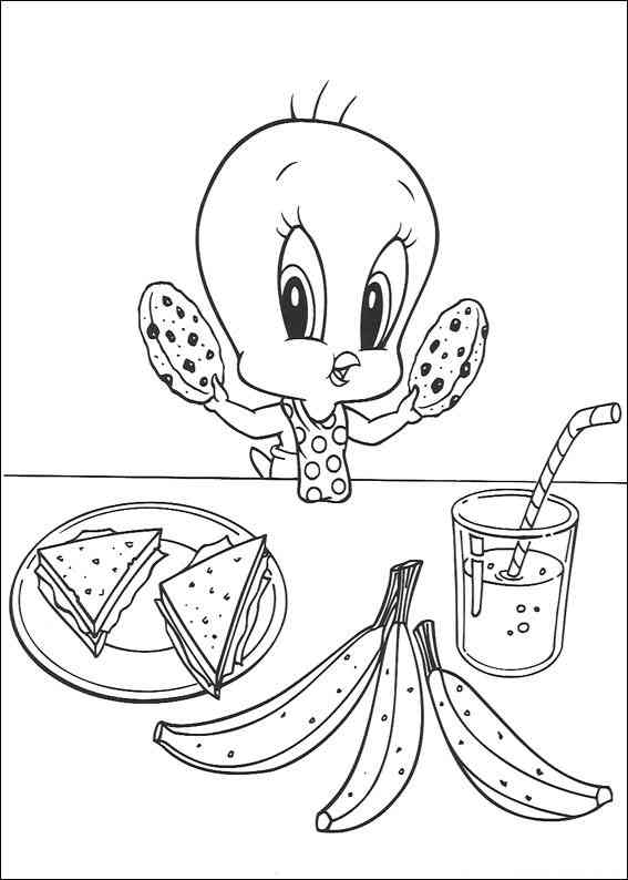 Página para colorir: músicas de bebê looney (desenhos animados) #26656 - Páginas para Colorir Imprimíveis Gratuitamente