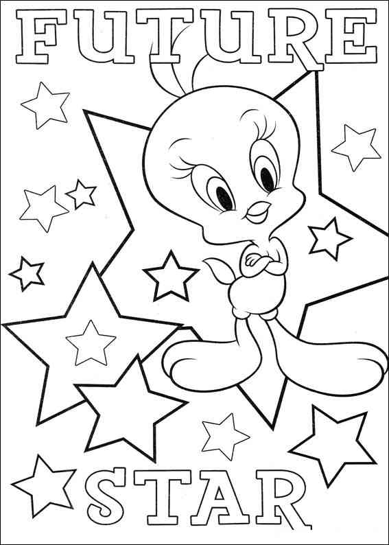 Página para colorir: músicas de bebê looney (desenhos animados) #26661 - Páginas para Colorir Imprimíveis Gratuitamente