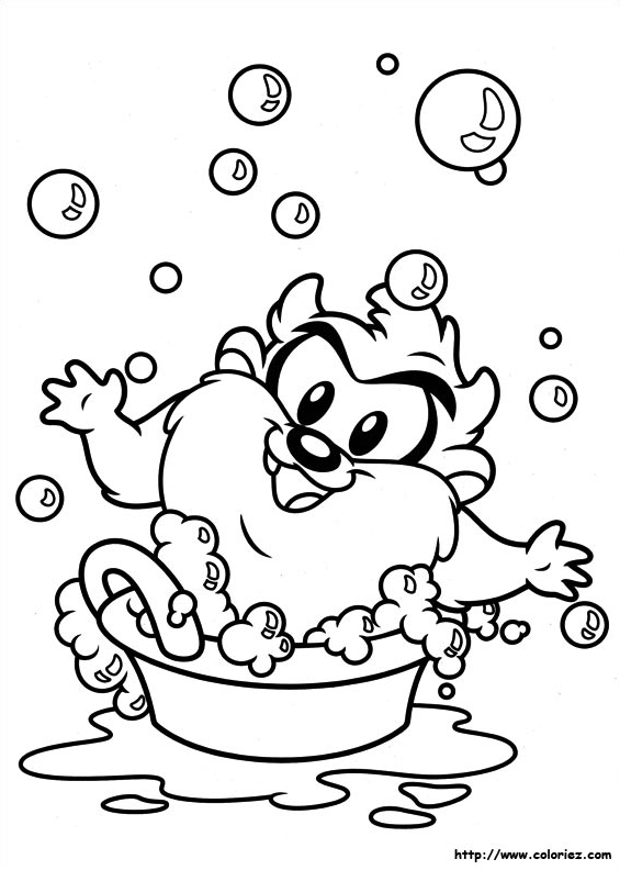 Página para colorir: músicas de bebê looney (desenhos animados) #26703 - Páginas para Colorir Imprimíveis Gratuitamente