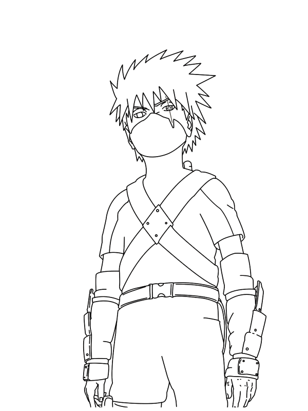 Página para colorir: naruto (desenhos animados) #38071 - Páginas para Colorir Imprimíveis Gratuitamente