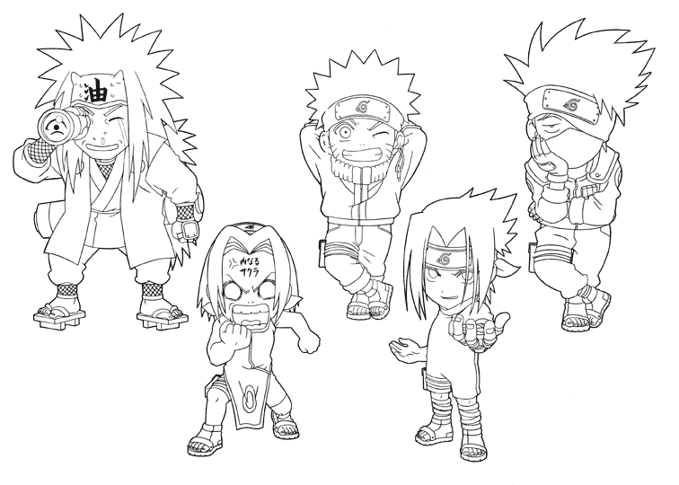 Página para colorir: naruto (desenhos animados) #38088 - Páginas para Colorir Imprimíveis Gratuitamente