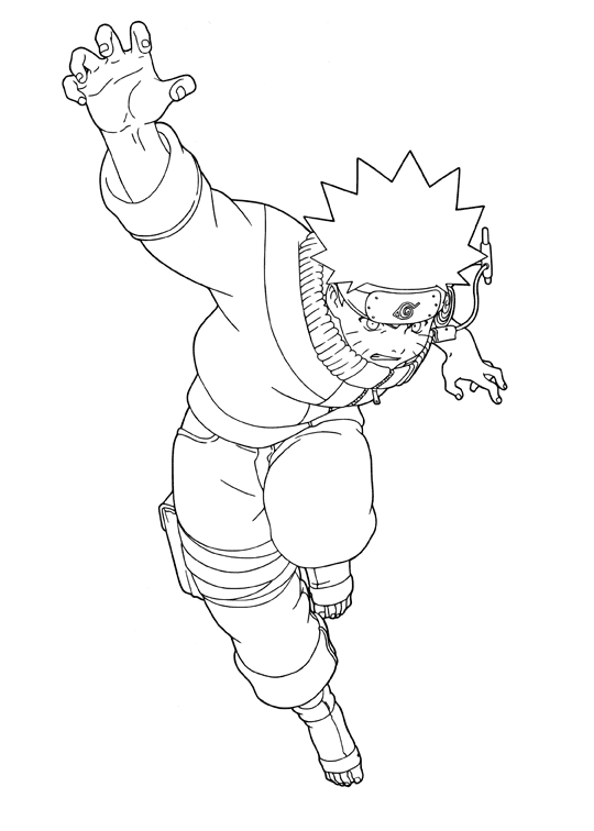 Página para colorir: naruto (desenhos animados) #38171 - Páginas para Colorir Imprimíveis Gratuitamente