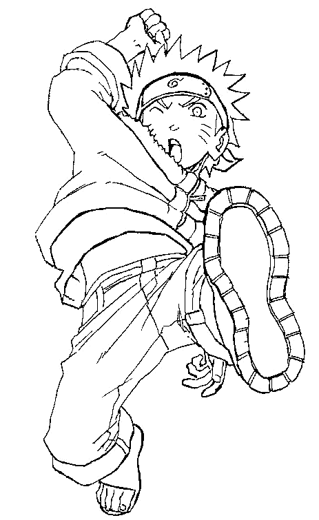 Página para colorir: naruto (desenhos animados) #38209 - Páginas para Colorir Imprimíveis Gratuitamente