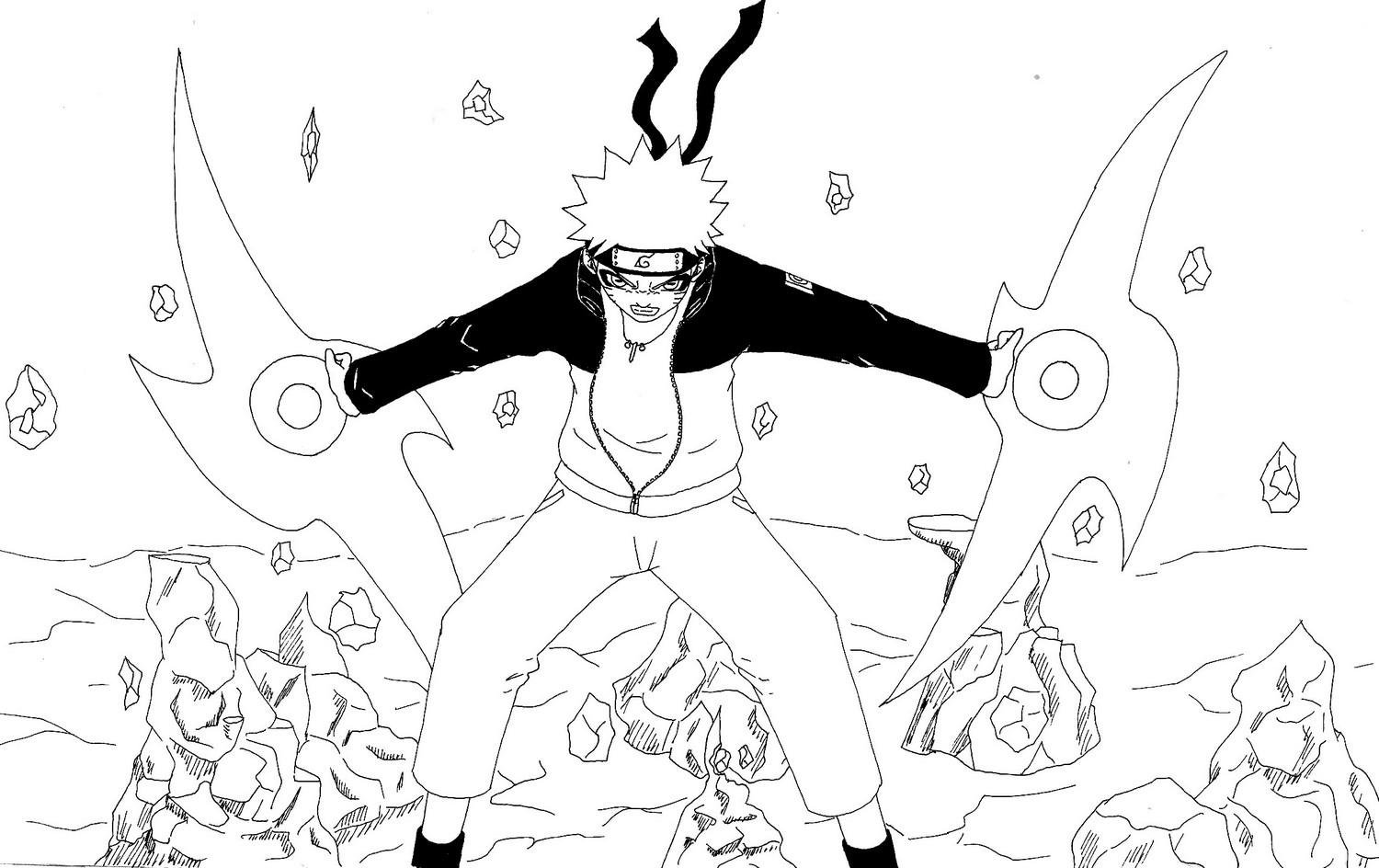 Página para colorir: naruto (desenhos animados) #38330 - Páginas para Colorir Imprimíveis Gratuitamente