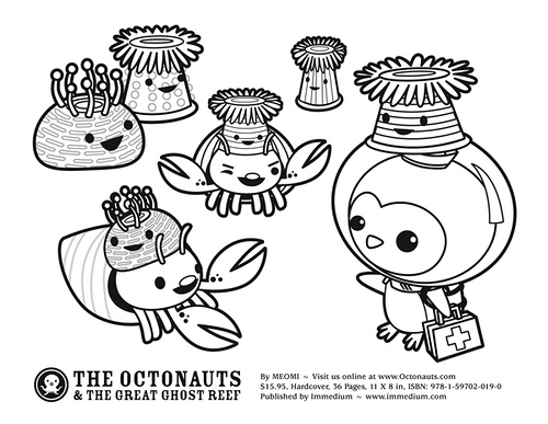 Página para colorir: Octonautas (desenhos animados) #40607 - Páginas para Colorir Imprimíveis Gratuitamente