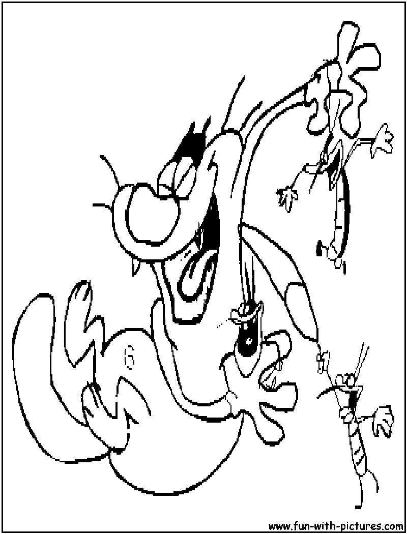 Página para colorir: Oggy e as Baratas (desenhos animados) #38021 - Páginas para Colorir Imprimíveis Gratuitamente