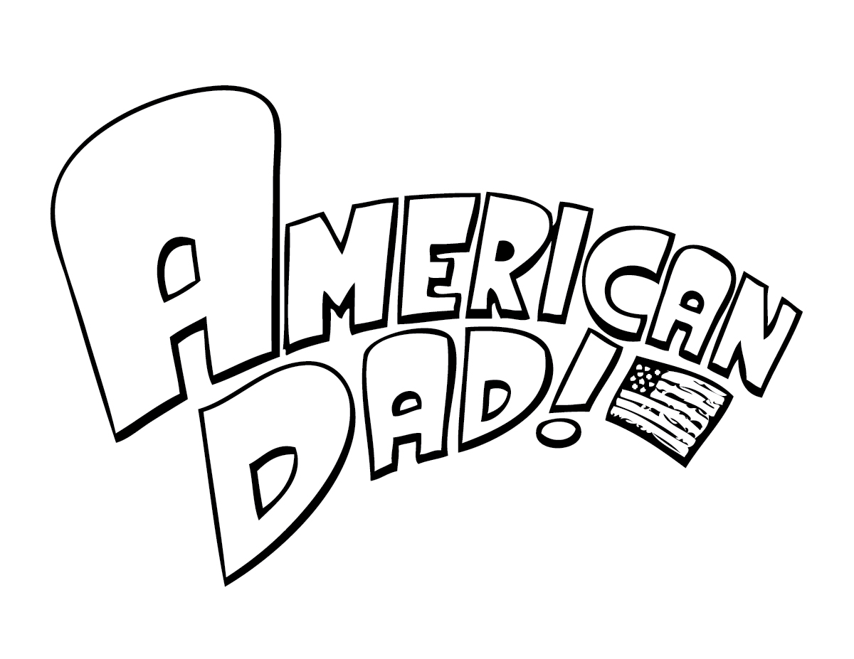 Página para colorir: Pai americano! (desenhos animados) #50900 - Páginas para Colorir Imprimíveis Gratuitamente