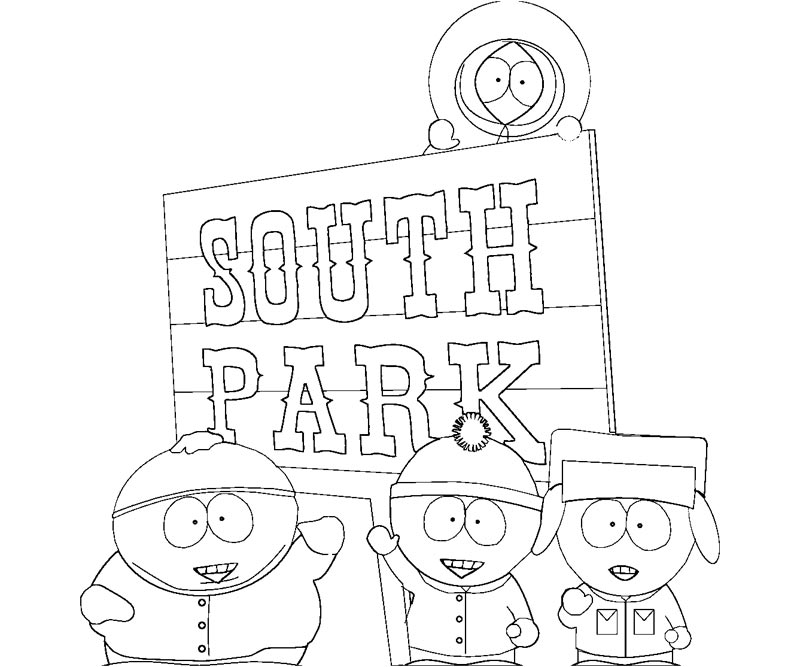 Página para colorir: Parque Sul (desenhos animados) #31235 - Páginas para Colorir Imprimíveis Gratuitamente