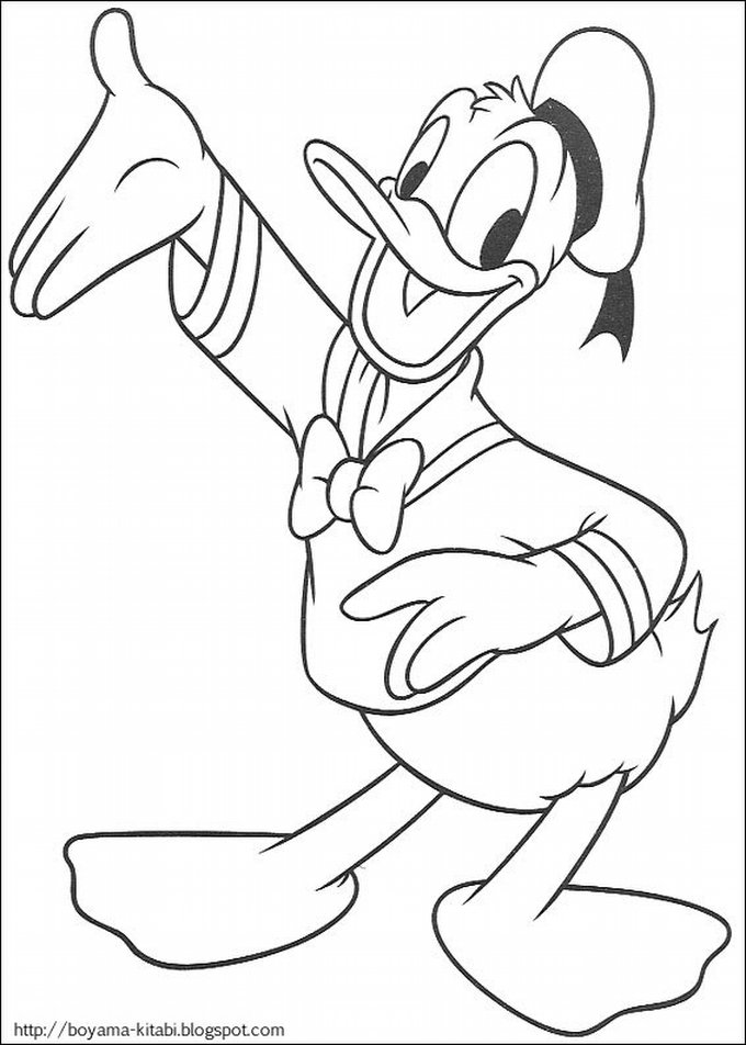 Página para colorir: Pato Donald (desenhos animados) #30117 - Páginas para Colorir Imprimíveis Gratuitamente