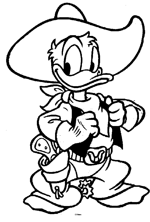 Página para colorir: Pato Donald (desenhos animados) #30120 - Páginas para Colorir Imprimíveis Gratuitamente