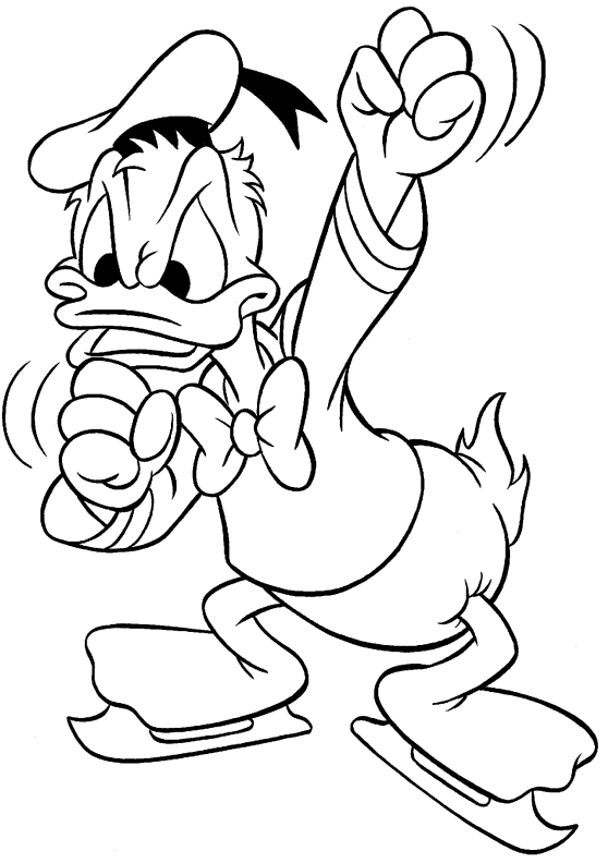 Página para colorir: Pato Donald (desenhos animados) #30148 - Páginas para Colorir Imprimíveis Gratuitamente