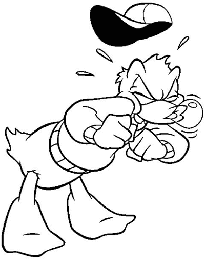 Página para colorir: Pato Donald (desenhos animados) #30193 - Páginas para Colorir Imprimíveis Gratuitamente