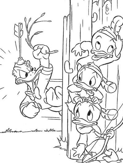 Página para colorir: Pato Donald (desenhos animados) #30204 - Páginas para Colorir Imprimíveis Gratuitamente