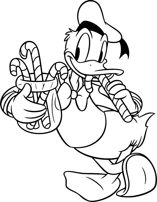 Página para colorir: Pato Donald (desenhos animados) #30225 - Páginas para Colorir Imprimíveis Gratuitamente
