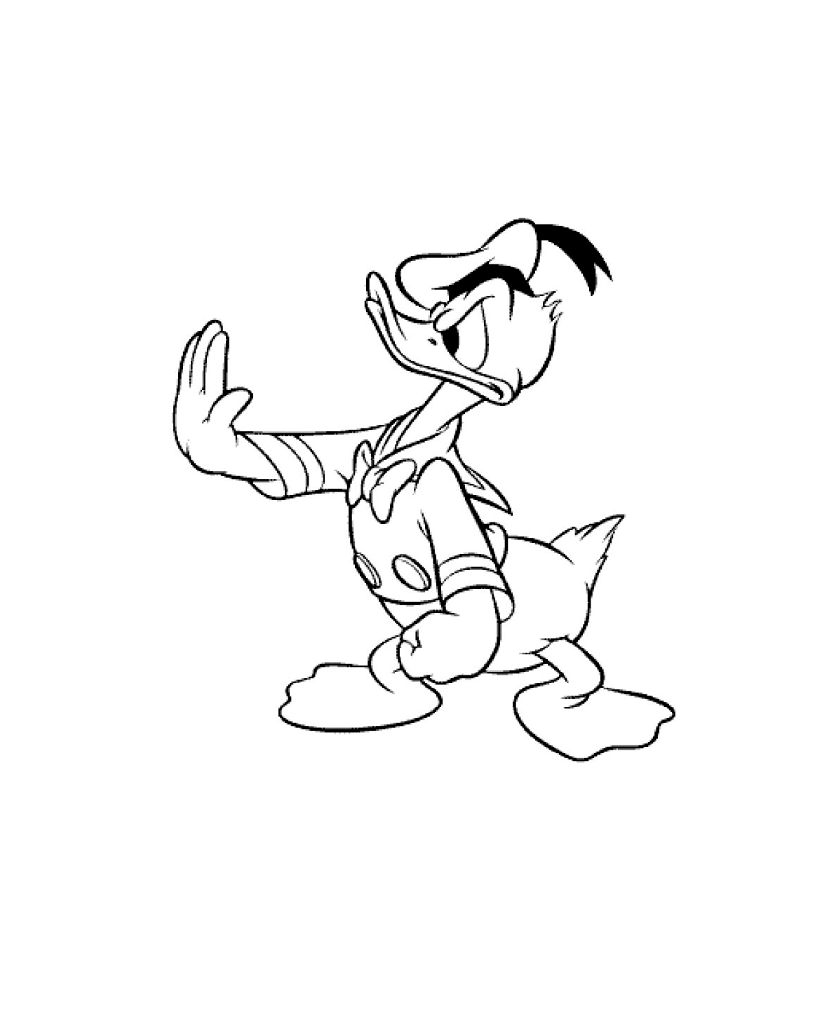 Página para colorir: Pato Donald (desenhos animados) #30373 - Páginas para Colorir Imprimíveis Gratuitamente