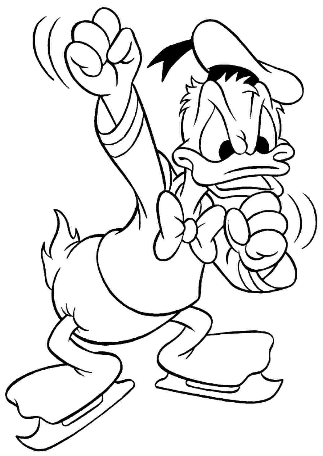 Página para colorir: Pato Donald (desenhos animados) #30391 - Páginas para Colorir Imprimíveis Gratuitamente