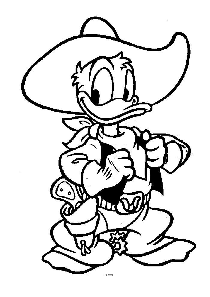 Página para colorir: Pato Donald (desenhos animados) #30419 - Páginas para Colorir Imprimíveis Gratuitamente