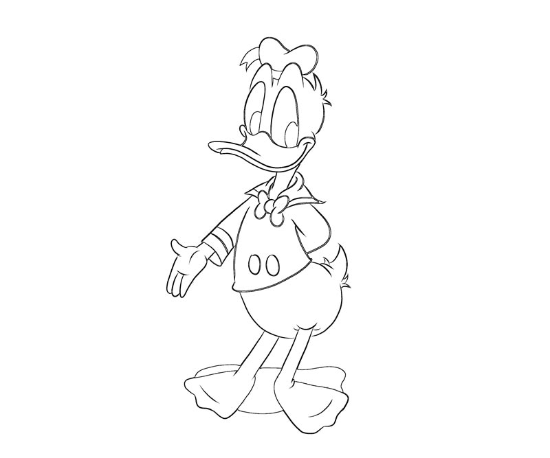 Página para colorir: Pato Donald (desenhos animados) #30432 - Páginas para Colorir Imprimíveis Gratuitamente