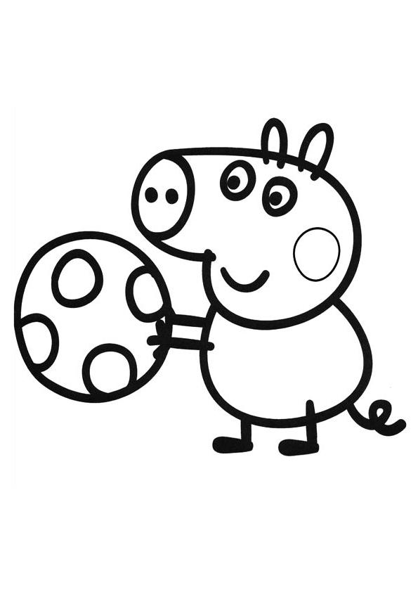 Página para colorir: Peppa Pig (desenhos animados) #43914 - Páginas para Colorir Imprimíveis Gratuitamente