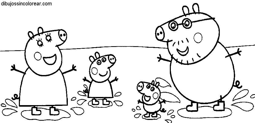 Página para colorir: Peppa Pig (desenhos animados) #43962 - Páginas para Colorir Imprimíveis Gratuitamente