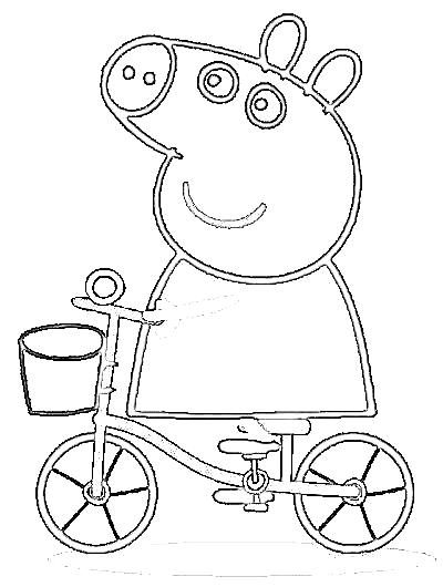 Página para colorir: Peppa Pig (desenhos animados) #43966 - Páginas para Colorir Imprimíveis Gratuitamente